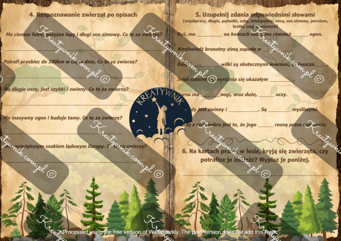 Mieszkańcy polskiego lasu Mieszkańcy polskiego lasu