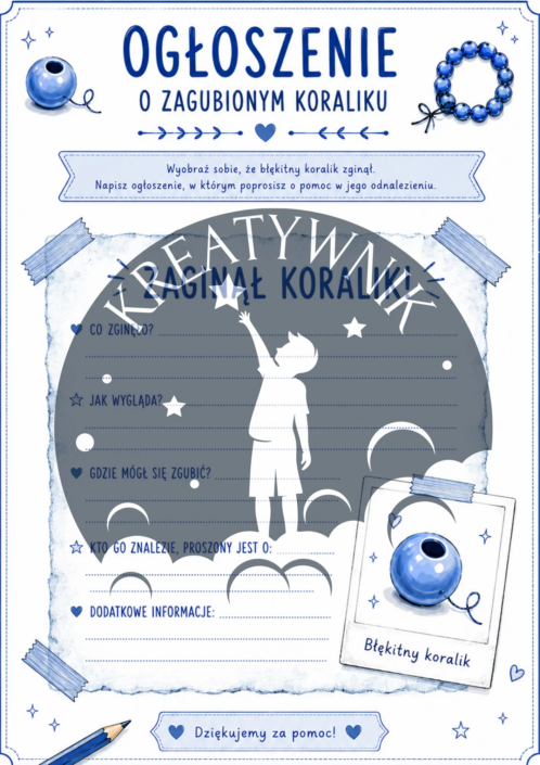 Podgląd stron z kreatywnego zeszytu lektury do książki Karolcia – Kreatywnik.com.pl