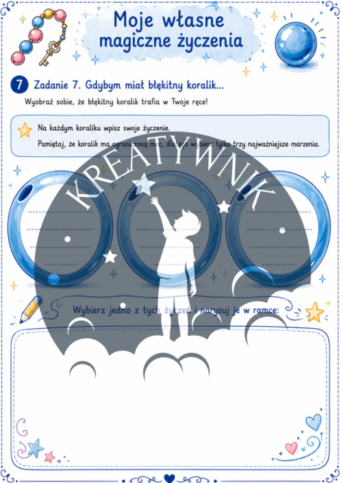 Podgląd stron z kreatywnego zeszytu lektury do książki Karolcia – Kreatywnik.com.pl