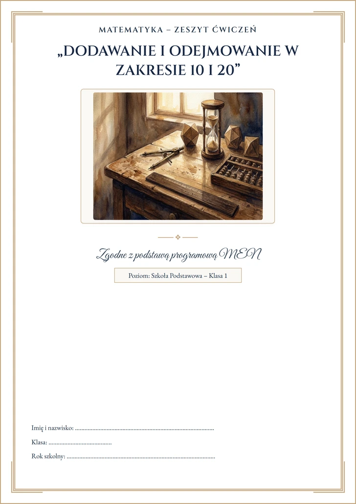Dodawanie i – Karty pracy (Kl. 1)