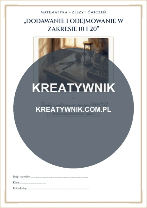 Dodawanie i – Karty pracy (Kl. 1) – Strona 1