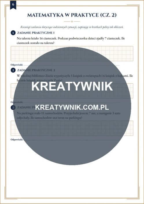 Dodawanie i – Karty pracy (Kl. 1) – Strona 6