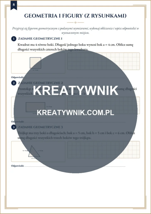 Dodawanie i – Karty pracy (Kl. 1) – Strona 8