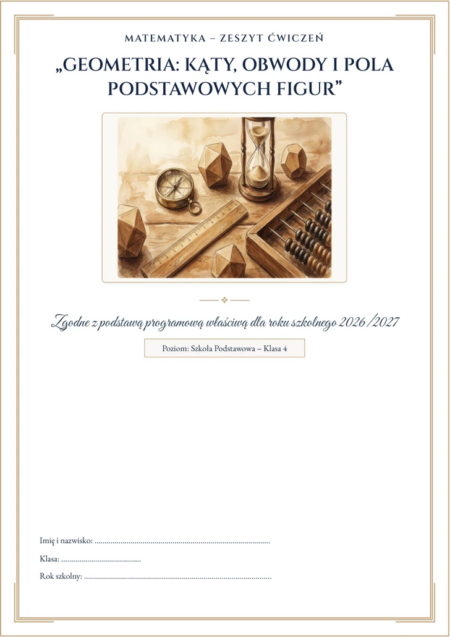Geometria: kąty – Karty pracy (Kl. 4)