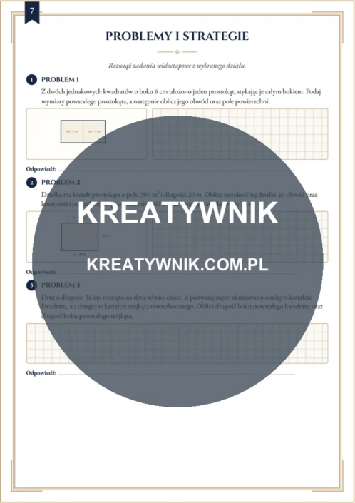 Geometria: kąty – Karty pracy (Kl. 4) – Strona 7 Geometria: kąty – Karty pracy (Kl. 4) – Strona 7