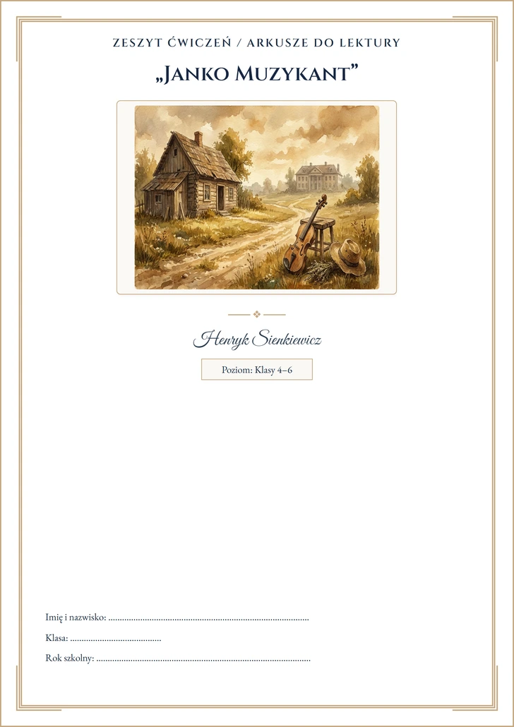 Janko Muzykant – Karty pracy (Kl. 4–6) Janko Muzykant – Karty pracy (Kl. 4–6)
