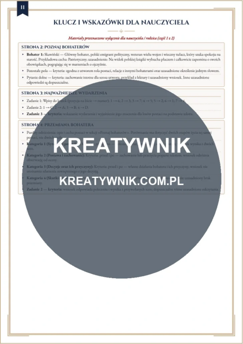 Latarnik – Karty pracy (Kl. 7–8) – Strona 11 Latarnik – Karty pracy (Kl. 7–8) – Strona 11