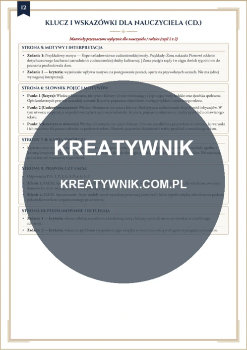 Żona Modna – Karty pracy (Kl. 7–8) – Strona 12